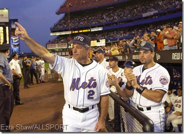 Bobby V, Franco and Piazza -- the hats say it all