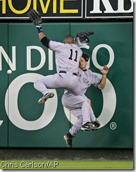 In the Yankees' favor, unlike the '05 ALDS, neither Gary Sheffield nor Bubba Crosby currently play for them