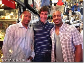 Duhon, Jay and friend of SportsAngle Todd Schwartz