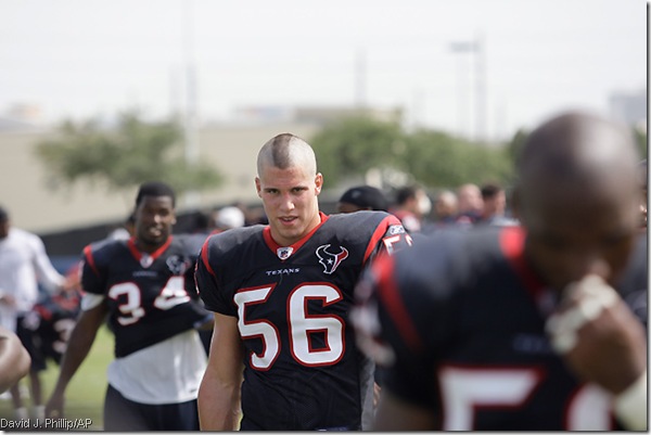 Brian Cushing Rookie of the Year AP